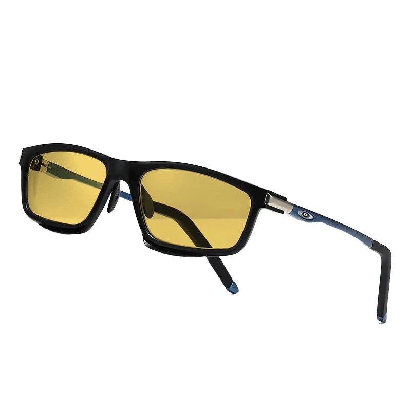 High Quality Polarized Night Vision Sunglasses Men Spring Temple Uv400 Driving Sun Glasses Frame Eyewear