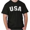 USA Patriotic America July 4th Party Gift Womens or Mens Crewneck T Shirt Tee