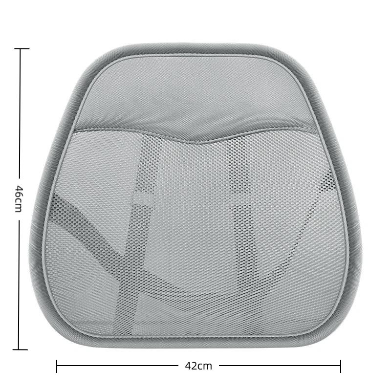 Car Seat Chair Back Cushion Ventilate Mesh Lumbar Back Brace Car Seat Chair Cushion Office Home Massage Back Cushion Universal