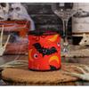 Halloween Theme Wide Ribbon for Halloween Celebration Decors 2.5inch Wire Edged Wide Ribbon 5 Yard for Festival Decors
