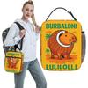 Burbaloni Luliloli Capybara Italian Brainrot Memes Lunch Bag For Women Lunch Box Casual Outdoor Cooler Bag Thermal Lunch Bags
