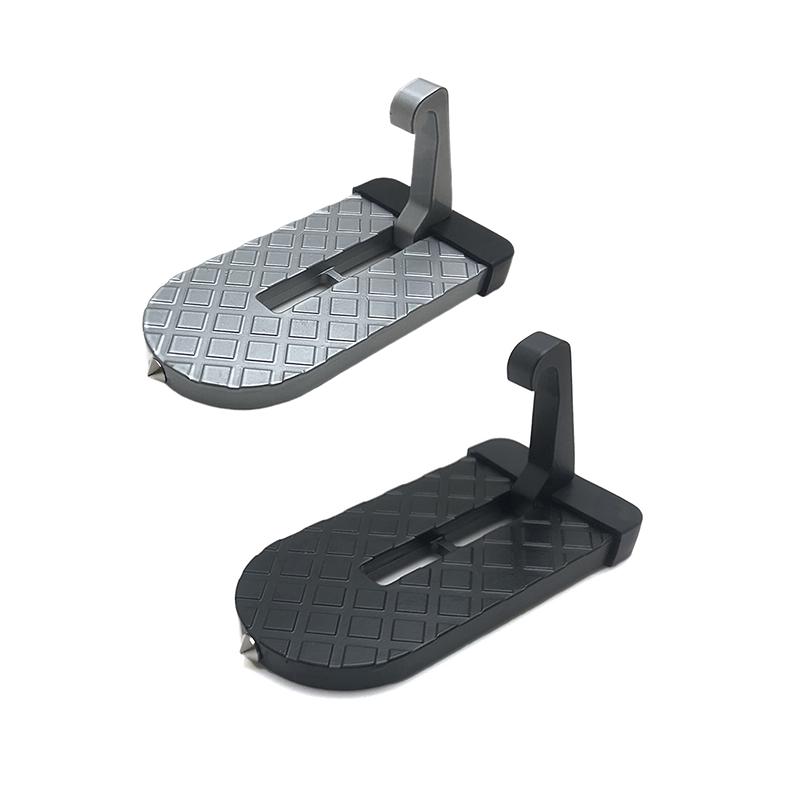 Auto Pedals Door Step Easy Access To Roof Supports Both Feet Foldable Car Roof Rack Step Glass Breaker Safety Hammer Hook Pedal