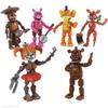 6 stuks FNAF Figuren Freddy Bonnie Foxy Fazbear Beer Five Nights PVC Model Actiefiguren Speelgoed voor Kinderen Verjaardagscadeau