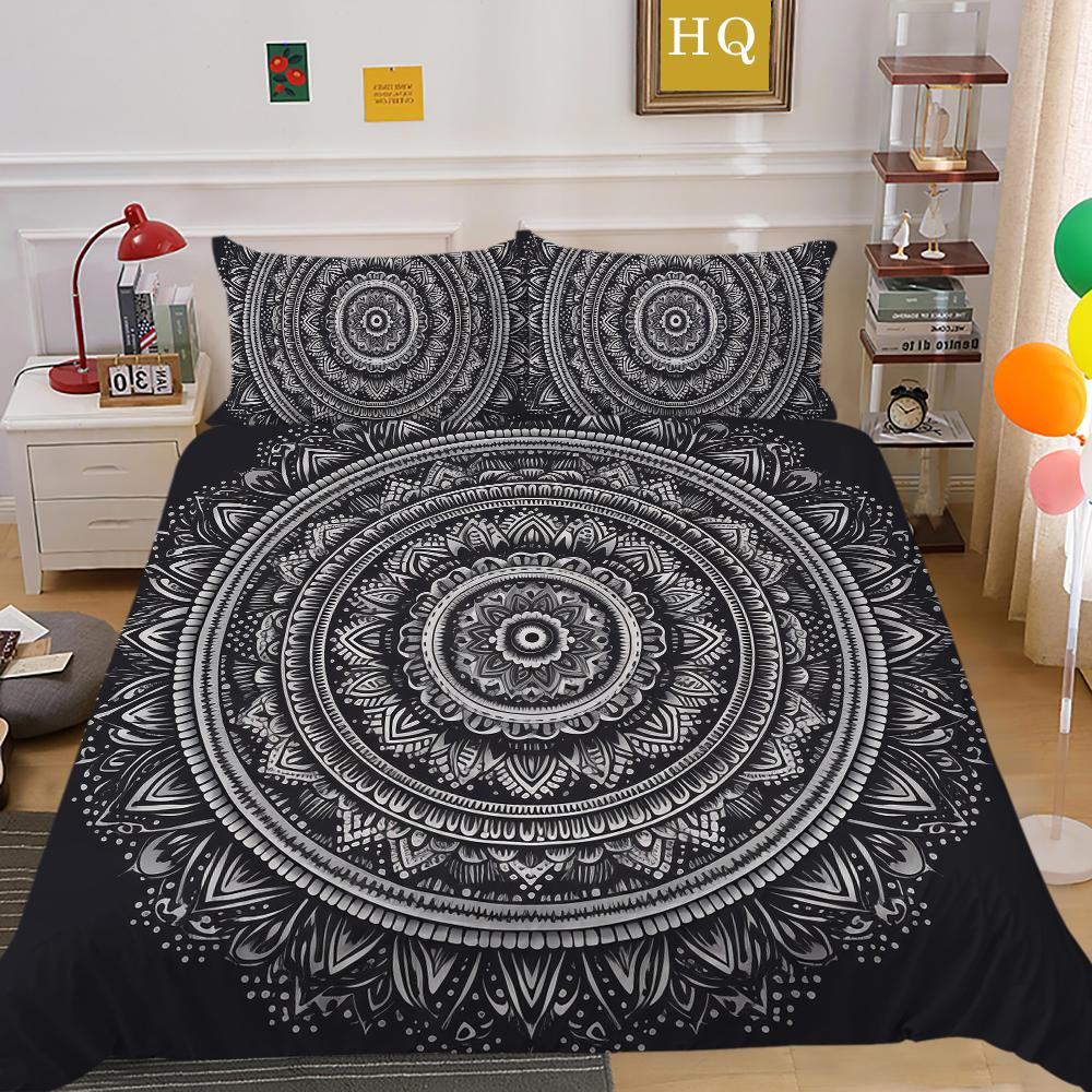 Acasă Seturi de lenjerie de pat cu imprimare cu microfibră Față de pernă Adolescenți Huse pilote Bărbați Dimensiune dublă Textile de casă de rang înalt