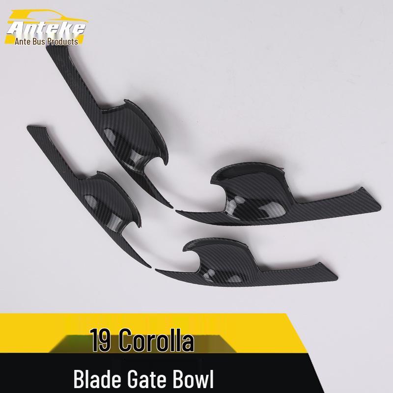 19 Corolla Blade Door Bowl Protector: Durable, Anti-Scratch Film for Exterior Door Decoration