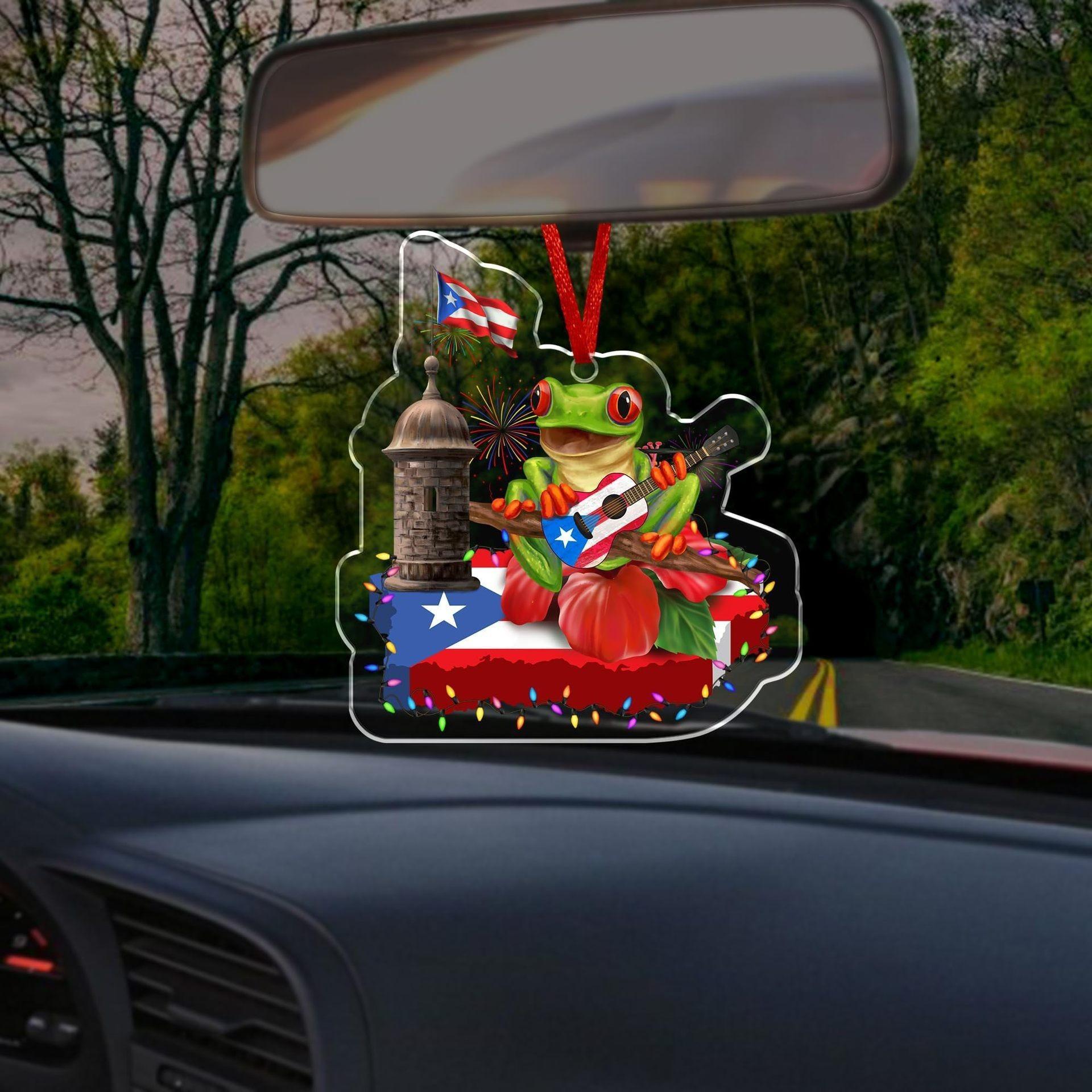 

Новая Рождественская елка Акрил Плоский Украшение Автомобильная Сумка Брелок Подвесной Кулон разноцветный