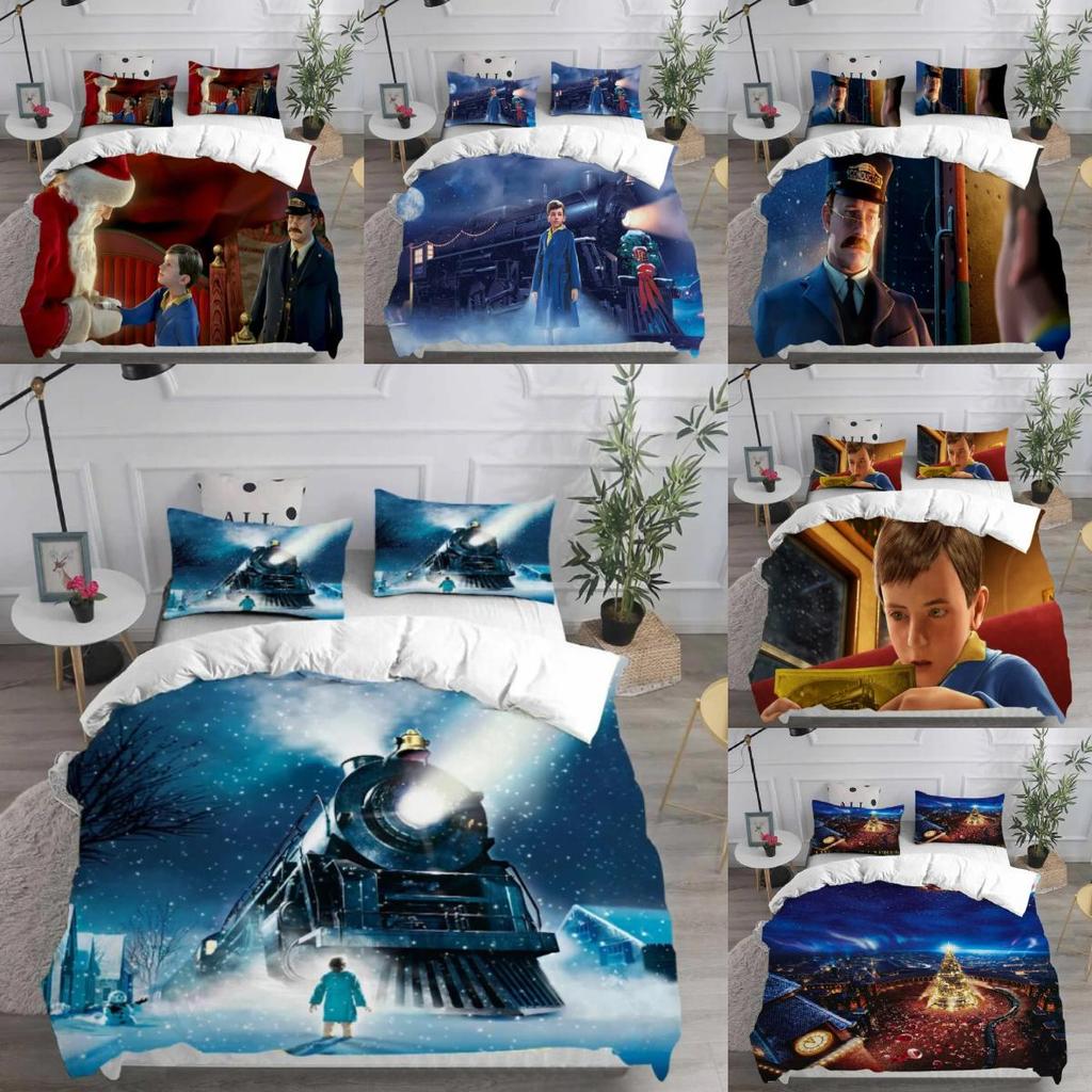 Ausdruck Der Polardruck Muster Bettbezug Kissenbezug Set Schlafzimmer Bettwäsche Geschenk