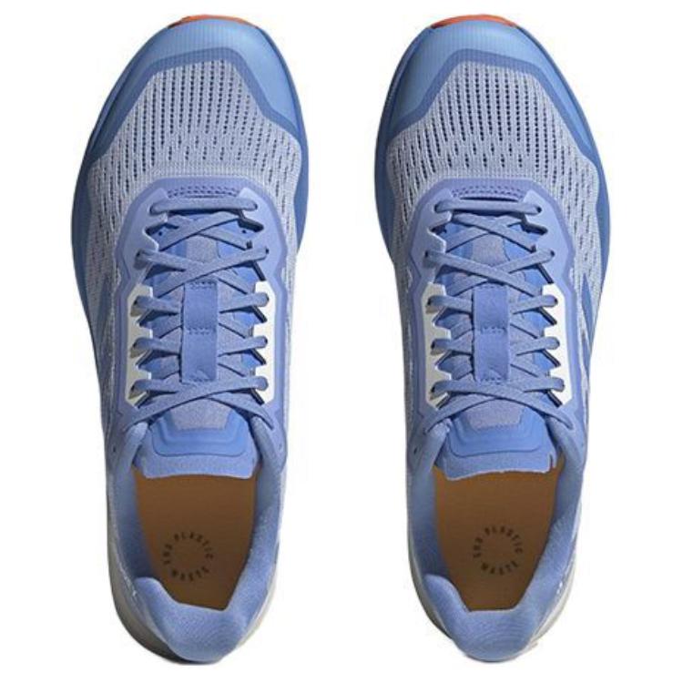 adidas Terrex Agravic Flow 2 Blue Dawn Impact Orange Men Sneakers Blue-Fusion HR1116