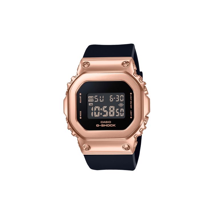 

Casio Metal Evolution Mechanical Heart Fashion Minimalist Shockproof Waterproof Quartz Movement Resin Strap Watch Women watches Black GM-S5600PG-1PRD Regular Watch Box,Black