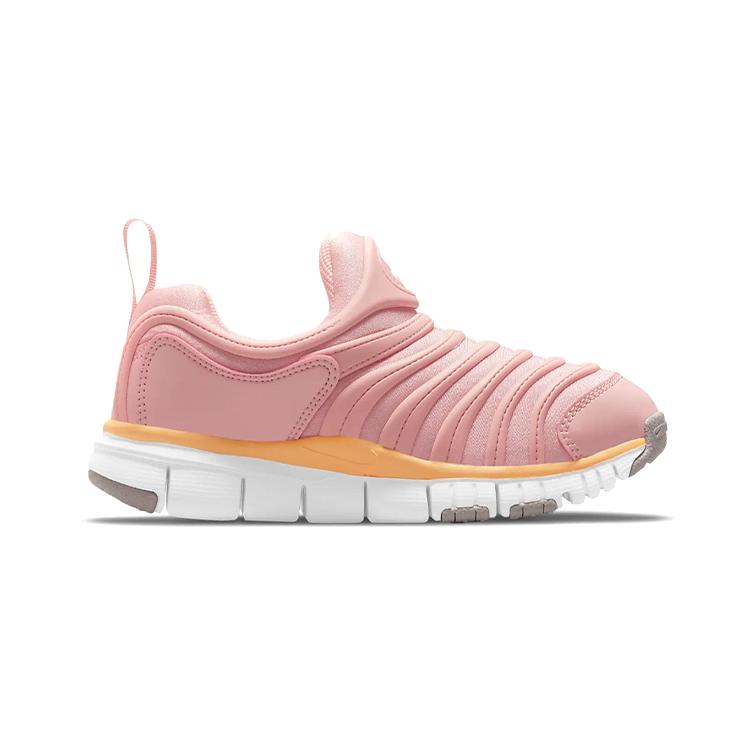 New Nike Dynamo Free Anti Slip And Wear Resistant Breathable Low Top Sports Casual Shoes Pink Children Aged 3 7 Years Old 343738-632