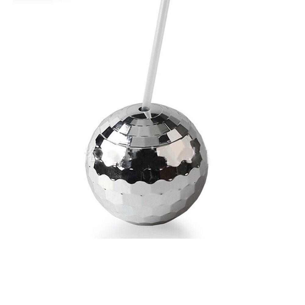 580ML Electroplated Ball Plastic Cup, Sparkling Bar Disco Glass, Household Water Cup