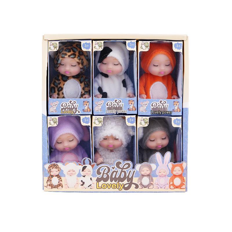 

Трансграничная кукла реборн: Спящая принцесса, мини-BJD игрушка с подарочной коробкой Single Doll Height 11cm