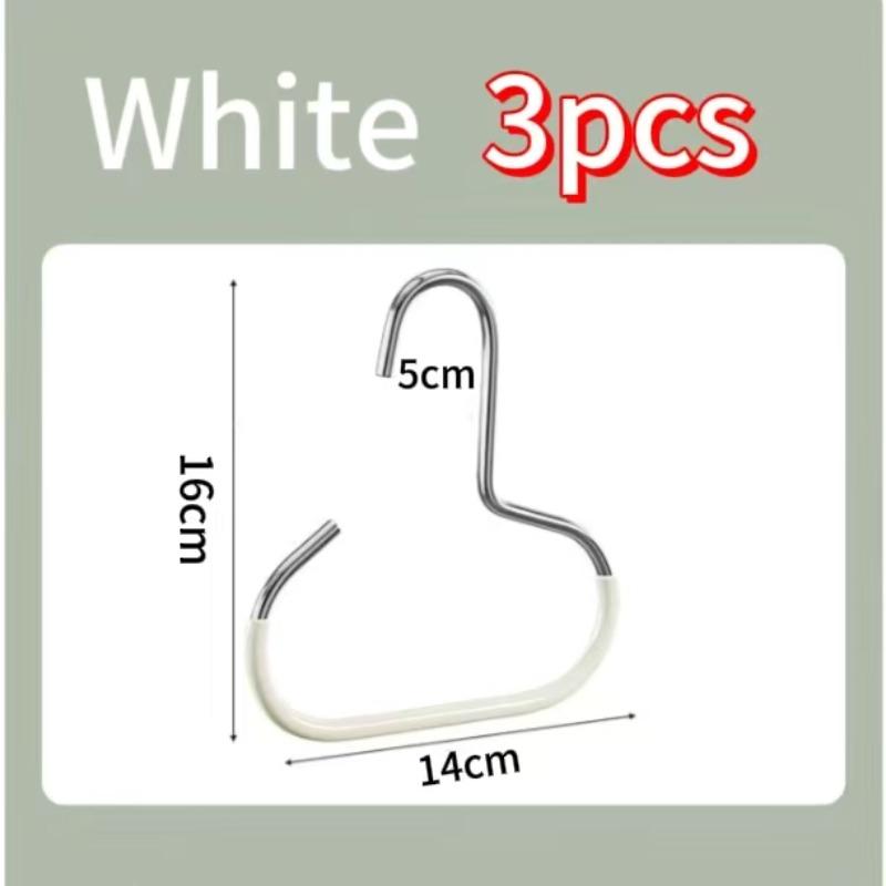 1-5Pcs Durable Circle Ring Hat Hanger Closet Hat Hanger Baseball Cap Rack Organizer Hanging Holder Scarf Towel Tie Storage