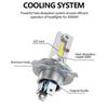 H4/H6 LED Headlight Lamp Bulb 6000K 2000LM DC12V  3570  Chips For Car Motorcycle Headlight Fog Light