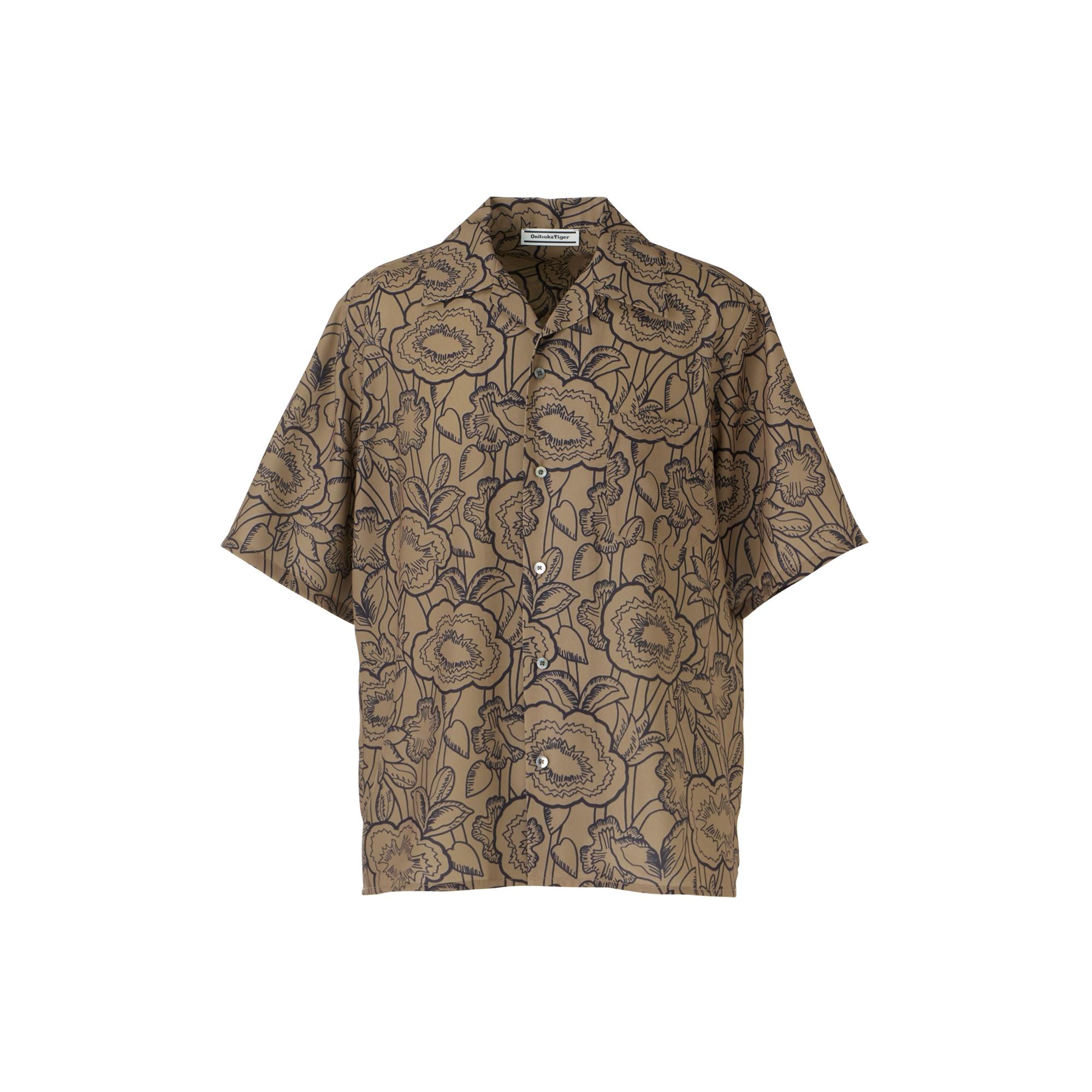 Onitsuka Tiger PRINTED SHIRT Men s Light Brown 2181B047-200 S