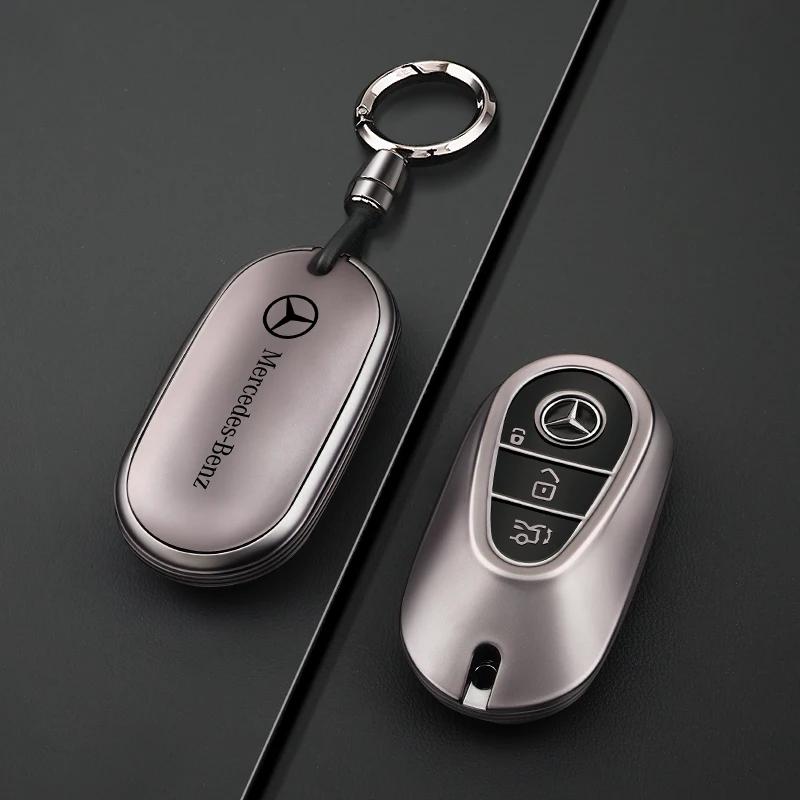 RPO5   TPU Car Key Case Cover Shell Fob For Mercedes Benz A B C E Class GLS GLA GLK GLC CLS CLA AMG W204 W205 W212 W463 W176 Keychain