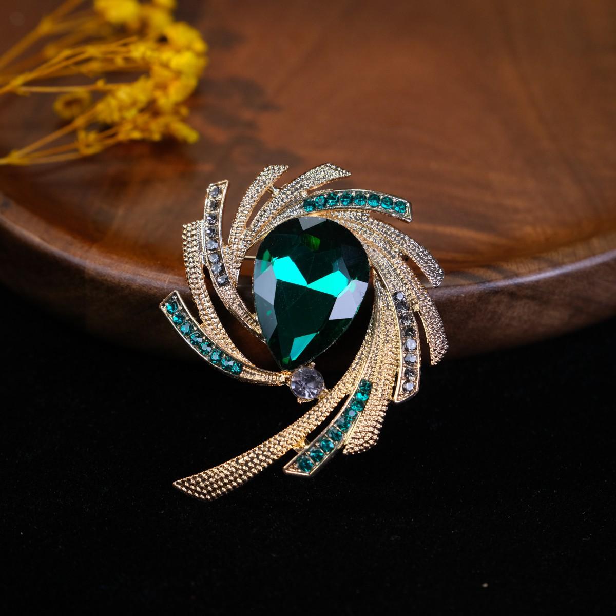 

Красочная ретро женская брошь-корсет - Элегантная булавка для костюма в европейском стиле