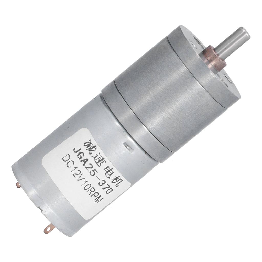 DC Gear Motor High Torsion Speed Reduction Motor for Office Automation Electronic Door Locks Electric Curtains 12V