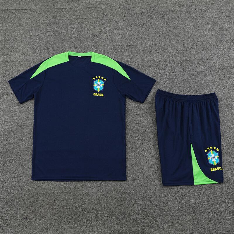 

Brazil Arsenal Paris Real Madrid Barcelona Spain Chelsea Training Suit Adult Football Jerseys Short Sleeves S