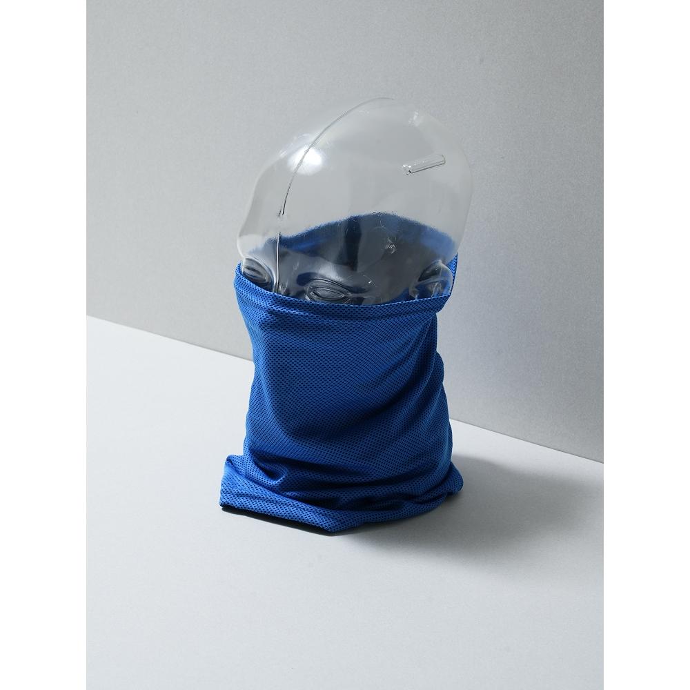 Daiso Sports Schal Uni Blau