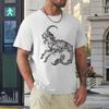 Capricorn Twelve Constellation (4) T-shirt Harajuku Move Tshirt Vintage Home Funny Novelty USA Size