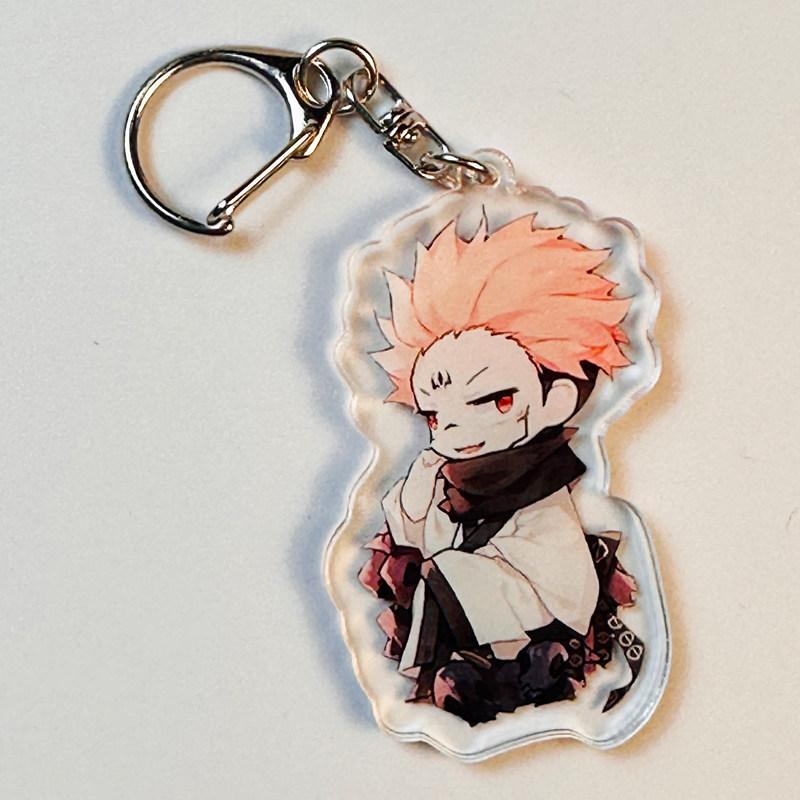 

Spell Return to War Peripheral Gojo Satoru Keychain School Bag Decoration Acrylic Keychain Eka Yujie Dogakisaki Anime