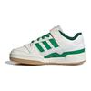 adidas Forum Low J Blanc Vert Gomme Baskets Enfant Cloud-White IG0720