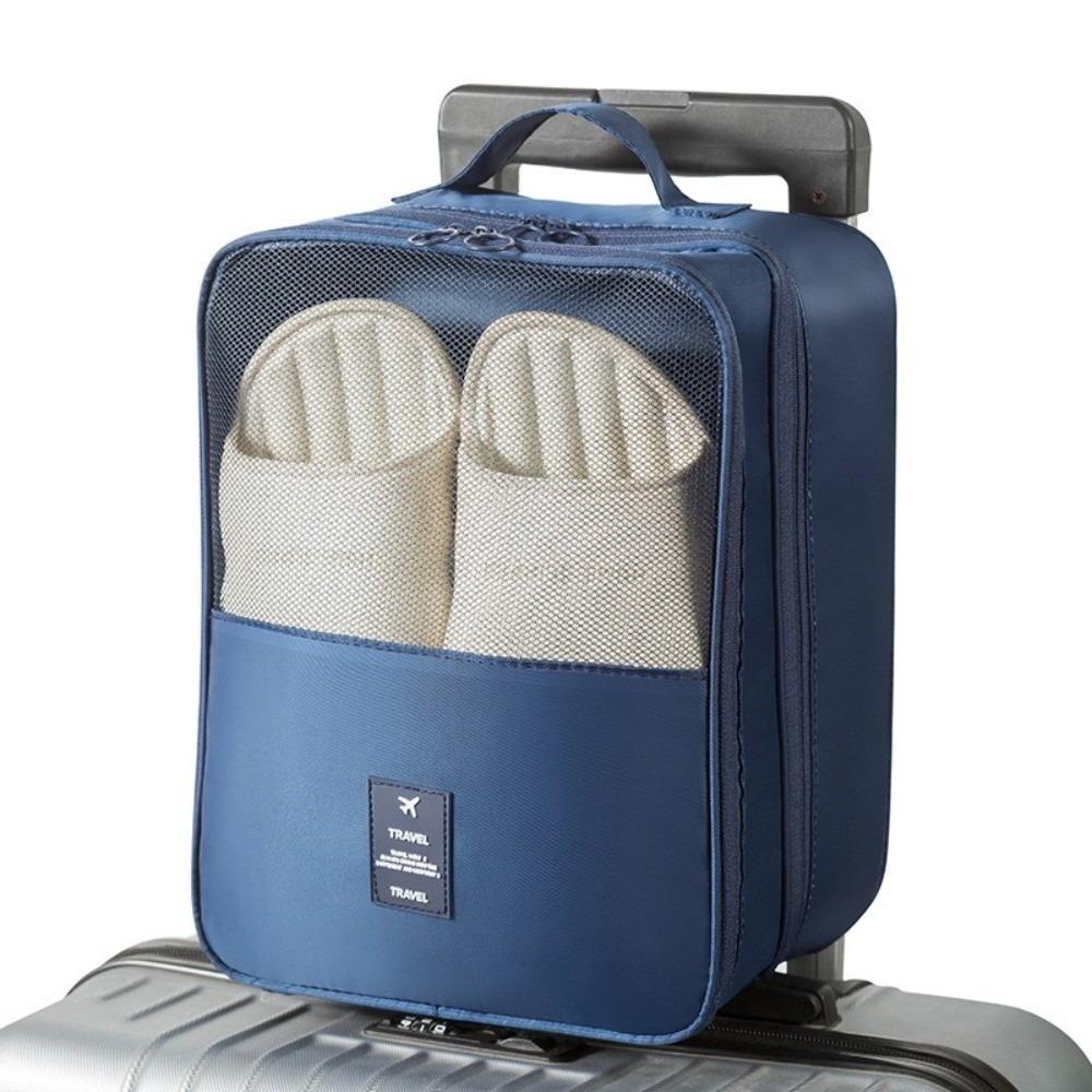 Double Layer Travel Shoe Bag Hanging Shoes Packaging Pouch Shoes Storage Bag  Closet Organizer