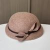 Autumn Winter Vintage Casual Wool Short Brim Beret Hat