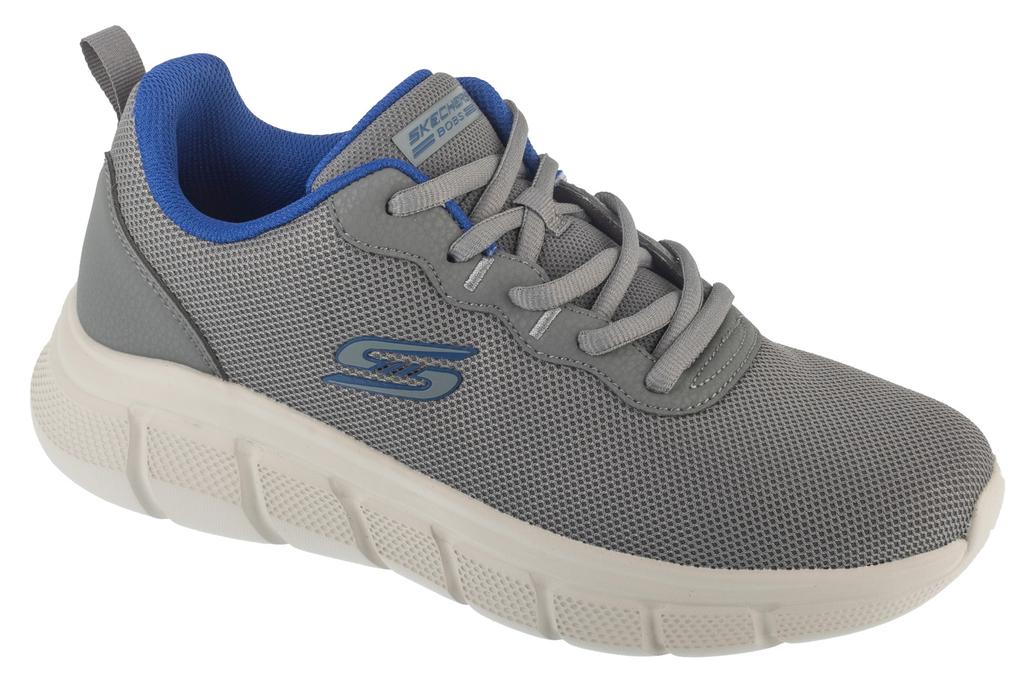 Skechers Bobs B Flex - Icy Edge, Herren graue Sneaker
