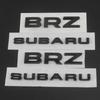 For Subaru WRX BRZ STI XV FORESTER IMPREZA LEGACY OUTBACK Auto Body Tail Letter Badge Decal ABS Car Rear Trunk Sticker Emblem vg5