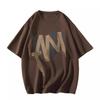 Women's Retro Oversized Heavyweight Cotton T-Shirt - Summer 2024 Design