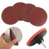 12pcs Sanding Discs Alumina Sanding Pads 60/80/120/240 Grit Sanding Paper Quick Change Sanding Sheet Polishing Sandpaper for