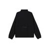 Jordan FW22 Logo Decal Zip Cardigan with Stand Collar Jacket Men Outerwear Black DQ8060-010