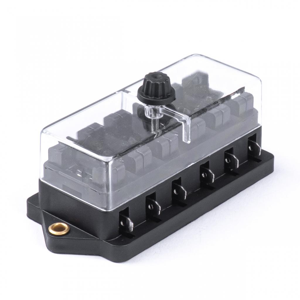 Ceramic fuse box 6 sockets AMIO-3041