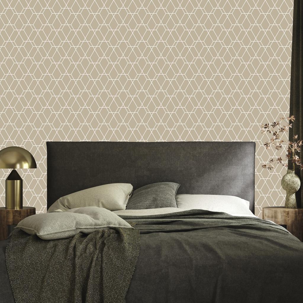 Wallpaper Modern Geometric Pattern for Living Room and Bedroom 50x1000