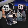 Cartoon Anime A-AlbedoS Phone Case For IPhone 16 15 14 13 12 11 17 Pro MAX Plus Pro Matte Shockproof Cover