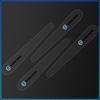 For Volvo Rdesign XC90 S60 XC60 V70 S80 S40 V50 V40 V60 C30 S70 8Pcs Transparent Car Door Handle Bowl Anti Scratch Protective Sticker