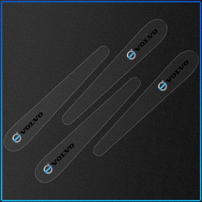 For Volvo Rdesign XC90 S60 XC60 V70 S80 S40 V50 V40 V60 C30 S70 8Pcs Transparent Car Door Handle Bowl Anti Scratch Protective Sticker