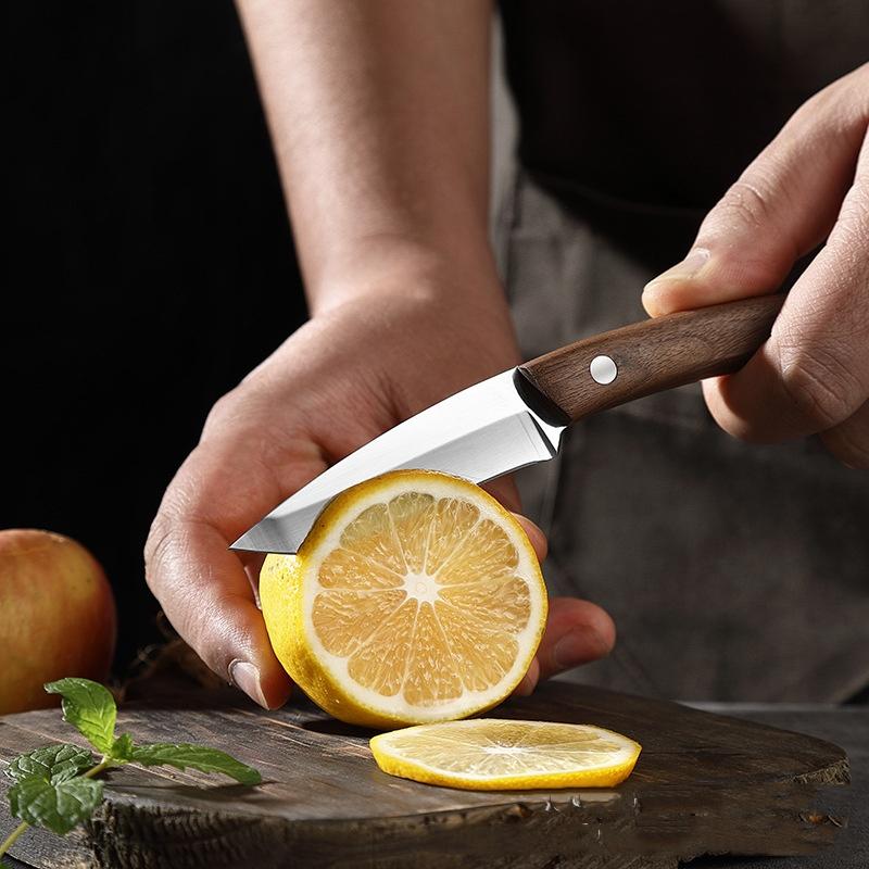 Kitchen Forged Utility Knife Butcher Knife Peeling Boning Knife Fruit Knife for Household Cookout Fishing Knife