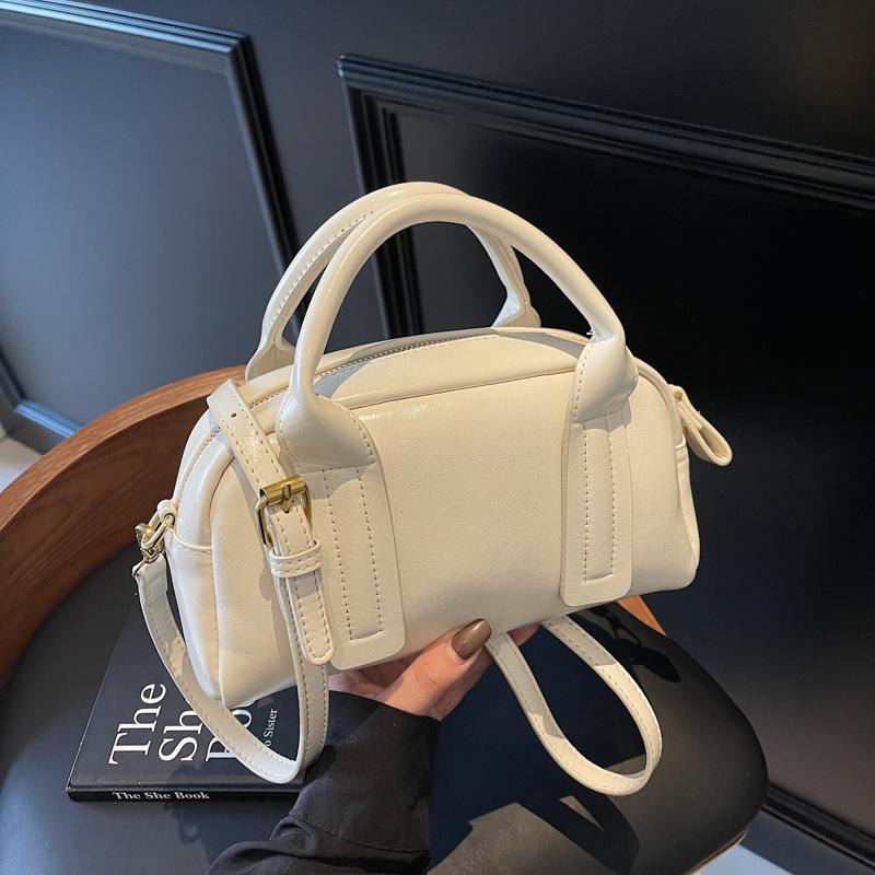 Handbag Women's New Shoulder Messenger Bag Solid Color Small Square Bag Women