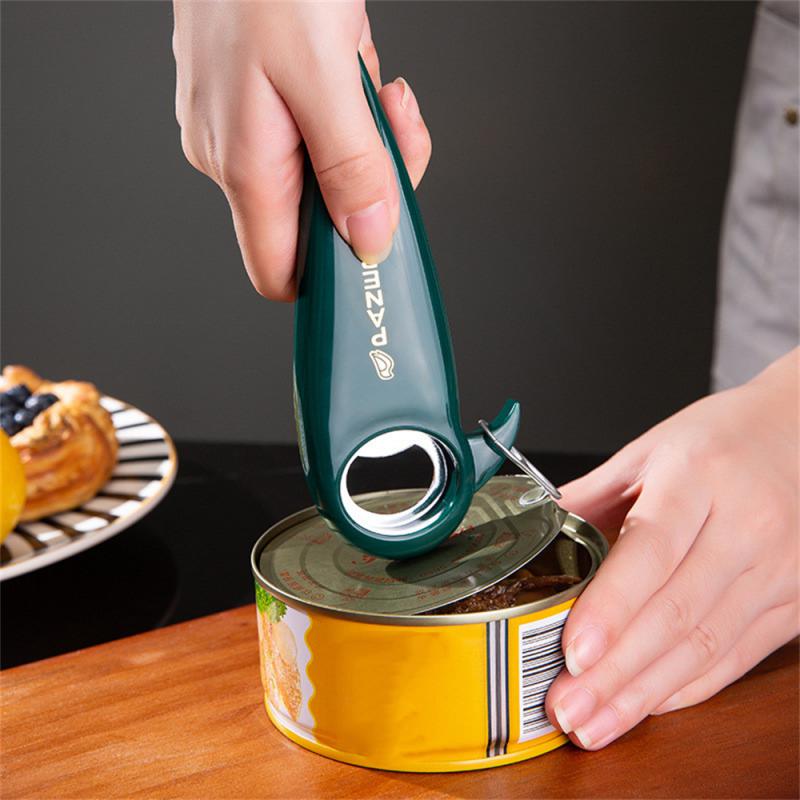 

1PC 2 In 1 Creative Home Beer Bottle Opener Multi-purpose Manual Capper Screw Driver Can Opener Kitchen Accessories Gadgets белый
