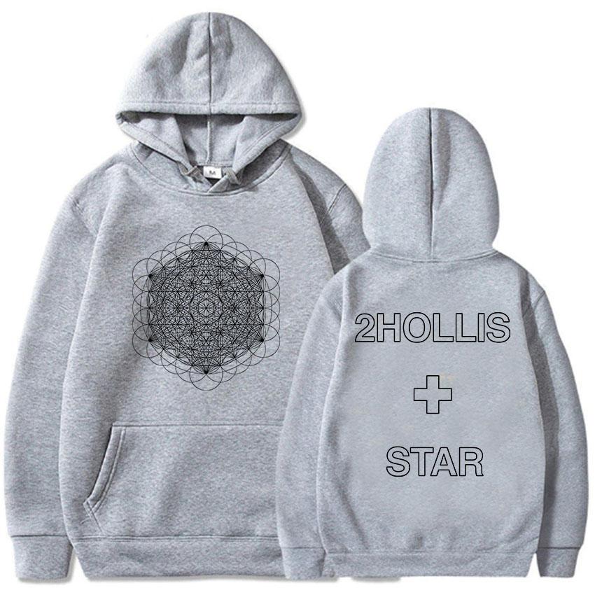 2hollis The Start Tour Hoodies Long Sleeve Casual Male Sweatshirts Fleece Grunge Hip Hop Unisex Streetwear Sudaderas