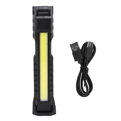 Lampă de lucru LED magnetică cu cârlig retractabil Multifuncțională Rotativă la 360 de grade Lanternă mecanică reîncărcabilă pentru