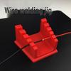 Welding Soldering Station ABS Wire Clamp Holder Workbench with Magnetic Thick & Thin Wire Clips