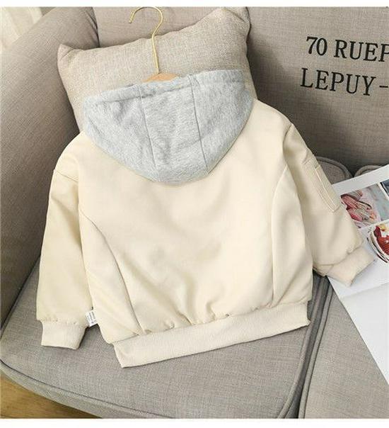 Kinder Baumwollgepolsterte Kunstlederjacke, Herbst/Winter 2025, Kleinkind Zweiteiler-Stil für Jungen und Mädchen.