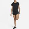 Nike Solid Color Logo Running Shorts Women Bottoms Black DD5936-010