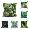 Tropical Plant Leaves Cotton Pillow Pillow Package Banana Leaf Car Sofa Cushion A6