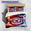 3pcs Duvet Cover Set (1*Duvet Cover + 2*Pillowcase, Without Core), Manly Warringah Sea Eagles Print Bedding Set, Bedroom Decor, All‑Season, Birthday G