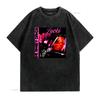 NEW Lucki SMD T Shirt Rapper  Black All Size HH vintage Washed graphic Unisex designer clothes Casual Breathable
